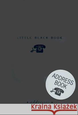Little Black Book of Addresses Peter Pauper Press, Inc 9781593593896 Peter Pauper Press