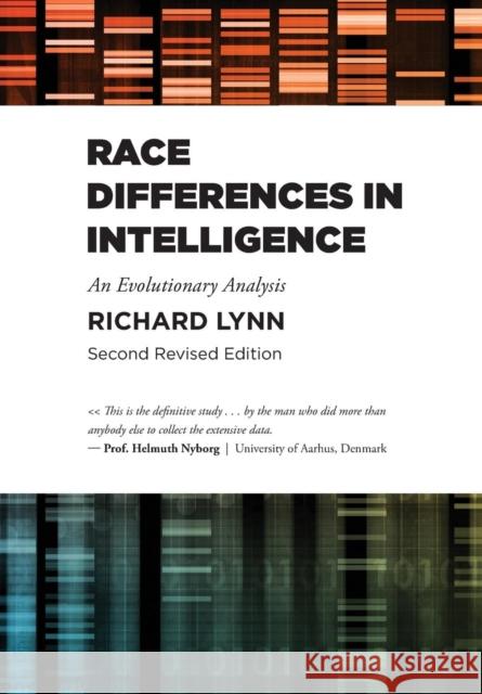Race Differences in Intelligence Richard Lynn 9781593680527 Washington Summit Publishers