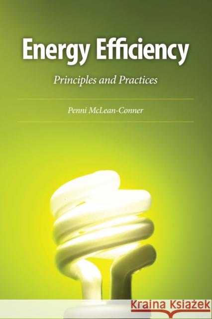 Energy Efficiency : Principles and Practices Penni McLean-Conner 9781593701789 Pennwell Books