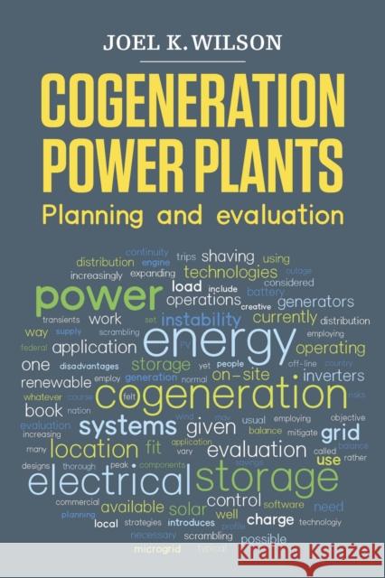 Cogeneration Power Plants: Planning and Evaluation  9781593704179 
