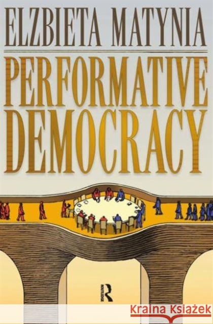 Performative Democracy Elzbieta Matynia 9781594516559 Paradigm Publishers