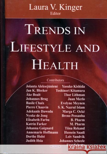 Trends in Lifestyle & Health  9781594543197 Nova Science Publishers Inc