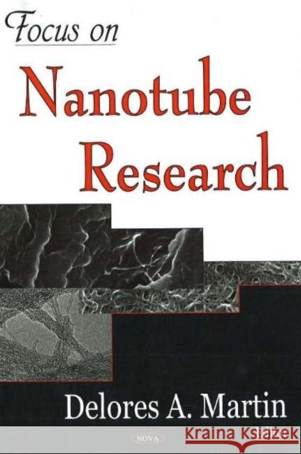 Focus on Nanotube Research Delores A Martin 9781594548512 Nova Science Publishers Inc