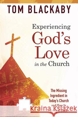 Experiencing God's Love in the Church: The Missing Ingredient in Today's Church and How to Bring It Back Tom Blackaby 9781596692961 New Hope Publishers (AL)