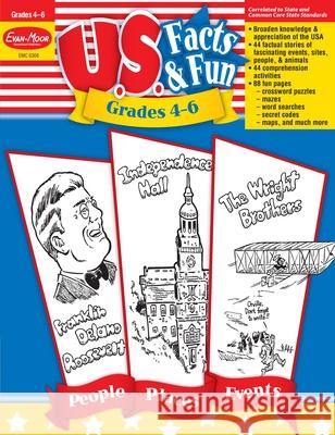 U.S. Facts & Fun, Grades 4-6 Joanne Mattern 9781596730038 Evan-Moor Educational Publishers