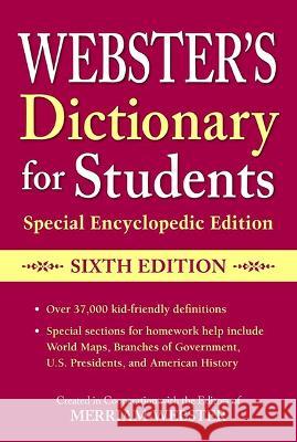 Webster's Dictionary for Students, Special Encylopedic Edition  9781596951808 Federal Street Press