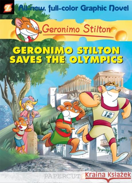 Geronimo Stilton Graphic Novels #10: Geronimo Stilton Saves the Olympics Stilton, Geronimo 9781597073196 0