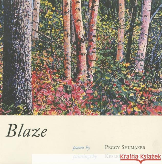 Blaze Peggy Shumaker 9781597090537 Red Hen Press