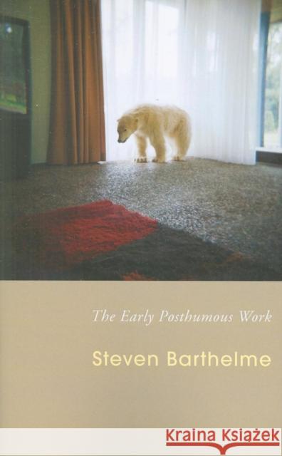 The Early Posthumous Work Steve Barthelme 9781597093880 Red Hen Press