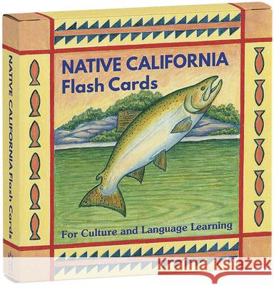 Native California Flash Cards: For Culture and Language Learning Lyn Risling 9781597145015 Heyday Books