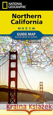 Northern California Map National Geographic Maps 9781597750615