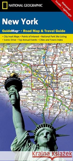 New York Map National Geographic Maps 9781597753159