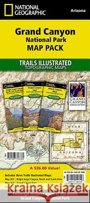 Grand Canyon National Park [Map Pack Bundle] National Geographic Maps 9781597753364 Not Avail