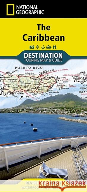 Caribbean Map National Geographic Maps 9781597754538 National Geographic Maps