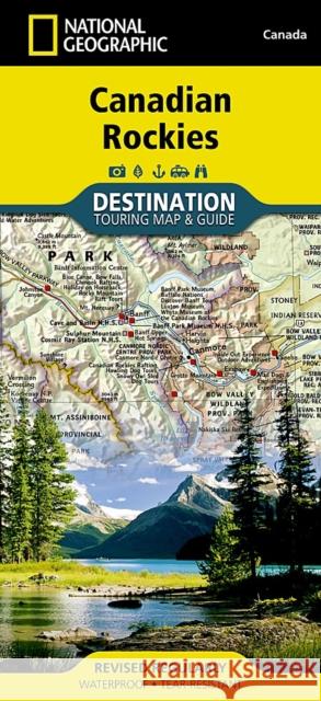 Canadian Rockies Map National Geographic Maps 9781597755139 Not Avail