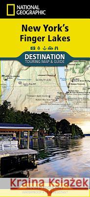 New York's Finger Lakes Map National Geographic Maps 9781597755153 Not Avail