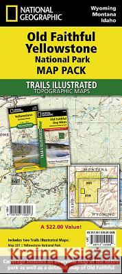 Old Faithful, Yellowstone [Map Pack Bundle] National Geographic Maps 9781597756013 National Geographic Maps