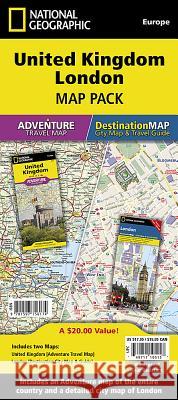 United Kingdom, London [Map Pack Bundle] National Geographic Maps 9781597756174