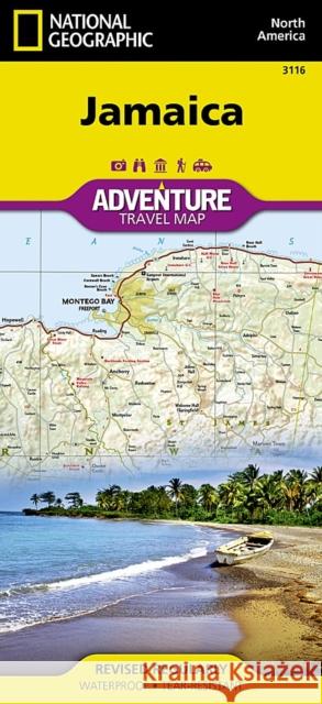 Jamaica Map National Geographic Maps 9781597756181 National Geographic Maps