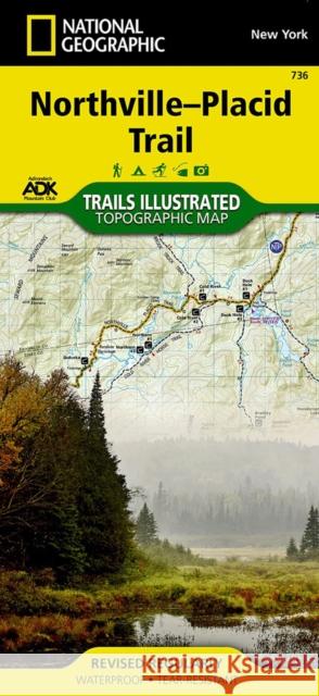 Northville-Placid Trail Map National Geographic Maps 9781597756211 National Geographic Maps