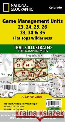 Flat Tops Wilderness Gmu [Map Pack Bundle] National Geographic Maps 9781597756518 National Geographic Maps