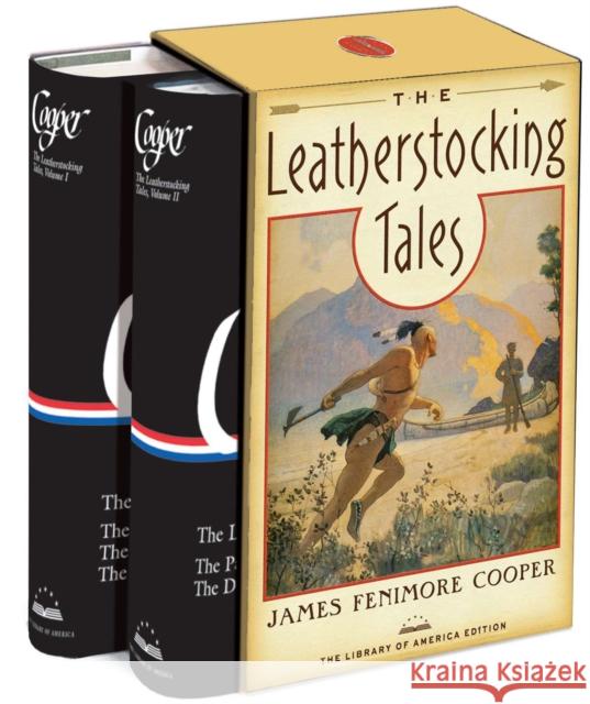 The Leatherstocking Tales: A Library of America Boxed Set Blake Nevius 9781598531541 The Library of America