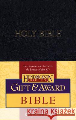 Gift & Award Bible-KJV   9781598560206 0