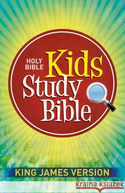 Kids Study Bible-KJV Hendrickson Publishers 9781598563511 