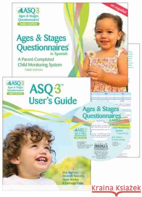 Asq-3(tm) in Spanish Starter Kit Squires, Jane 9781598570427 Paul H Brookes Publishing