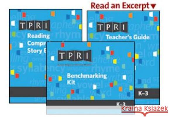 Tpri Benchmarking Kit  Brookes 9781598571257 0