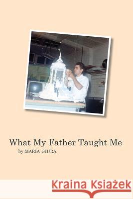 What My Father Taught Me Maria Giura 9781599541228 Bordighera Press