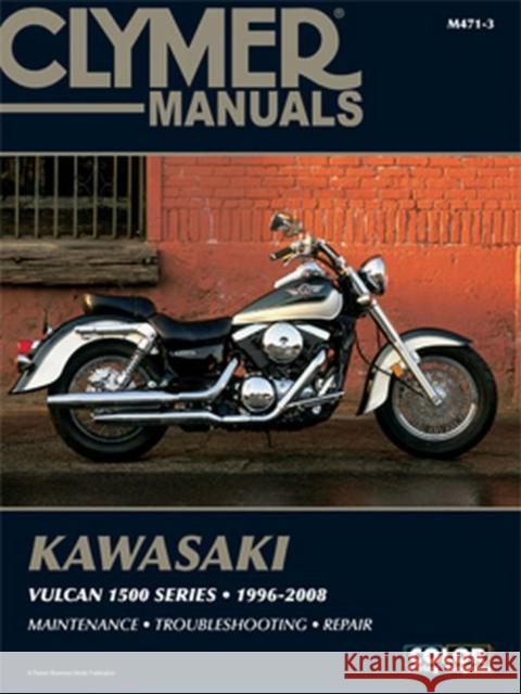 Kawasaki Vulcan 1500 Series Motorcycle (1996-2008) Service Repair Manual Haynes Publishing 9781599691701 Clymer Publishing