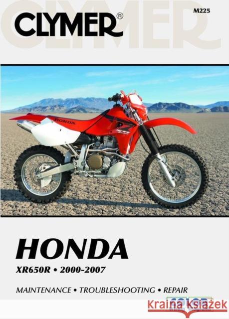 Honda XR650R 2000-2007 Ron Wright Steve Amos 9781599692036 Clymer Publishing