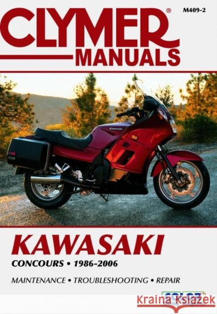 Kawasaki Zg1000 Concours 1986-2006 Clymer Staff 9781599696515 Clymer Publishing