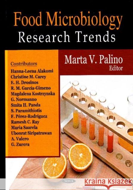 Food Microbiology Research Trends Lyndal S Whitnall 9781600217234 Nova Science Publishers Inc