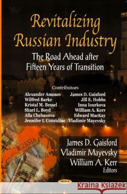 Revitalizing Russian Industry: The Road Ahead After Fifteen Years of Transition Valdimir Mayevsky, James D Gaisford, William A Kerr 9781600217784 Nova Science Publishers Inc