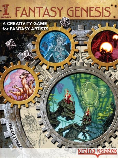 Fantasy Genesis: A Creativity Game for Fantasy Artists Lukacs, Chuck 9781600613371 0