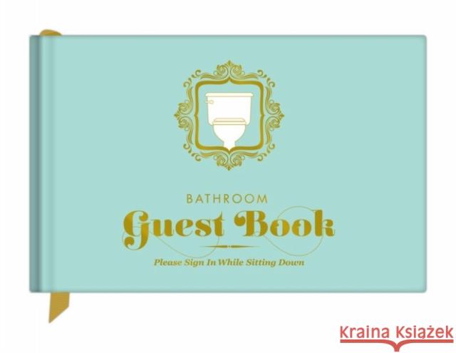 Knock Knock Bathroom Guest Book Knock Knock 9781601064523 Knock Knock