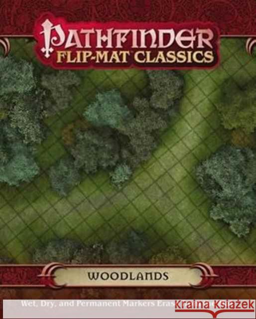 Pathfinder Flip-Mat Classics: Woodlands Stephen Radney-Macfarland Corey Macourek 9781601257734 Paizo Publishing