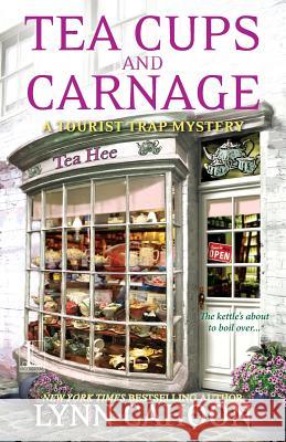 Tea Cups and Carnage Lynn Cahoon 9781601836328 Kensington Publishing