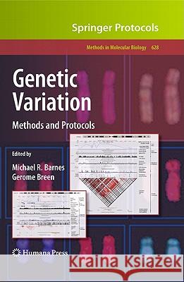 Genetic Variation: Methods and Protocols Barnes, Michael R. 9781603273664 Humana Press