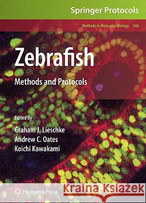 Zebrafish: Methods and Protocols Lieschke, Graham J. 9781603279765 Humana Press