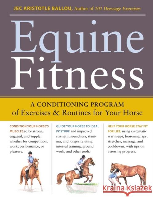 Equine Fitness: A Program of Exercises and Routines for Your Horse Jec Aristotle Ballou 9781603424639 Workman Publishing