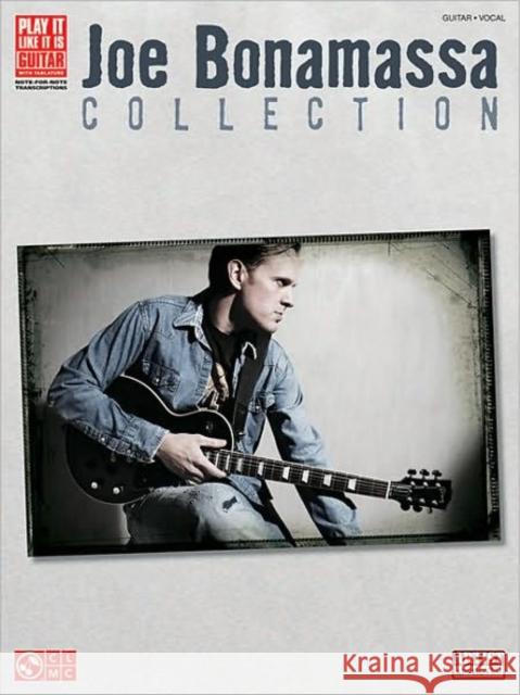 Joe Bonamassa Collection Joe Bonamassa 9781603782395 Cherry Lane Music Co ,U.S.