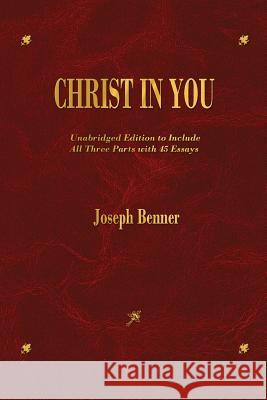 Christ In You Joseph Benner 9781603867108