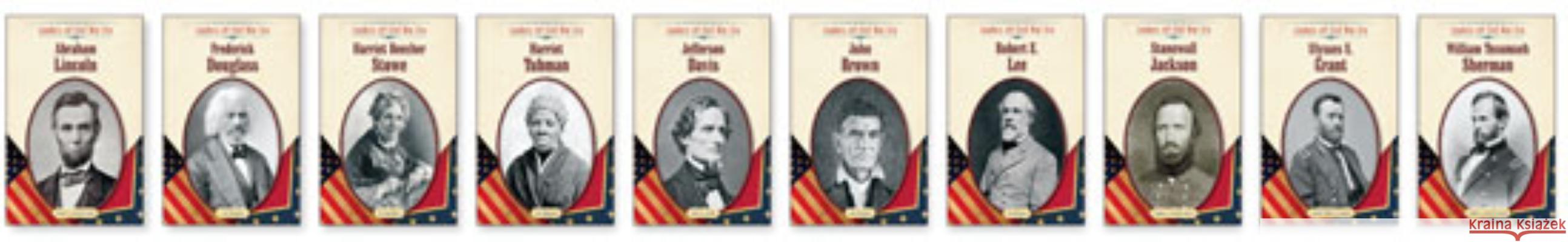 Leaders of the Civil War Era Set Various 9781604136432 Chelsea House Publications