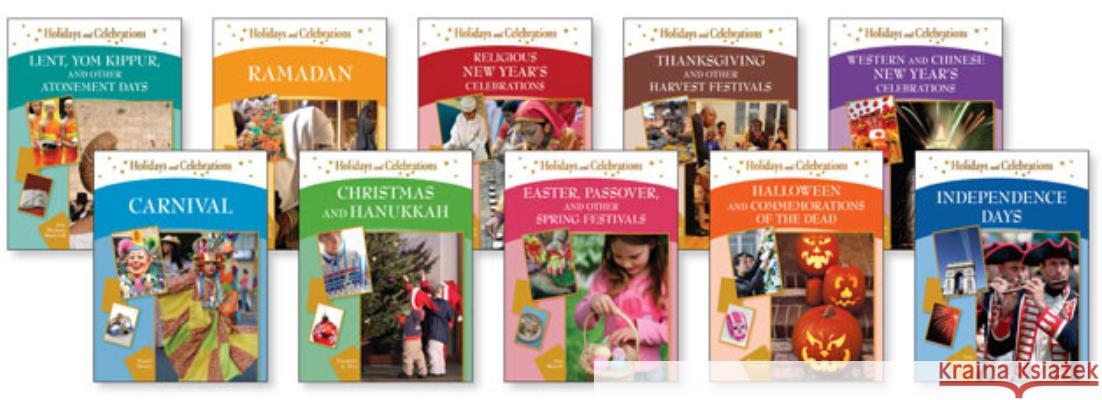 Holidays and Celebrations Set Various 9781604136456 Chelsea House Publications