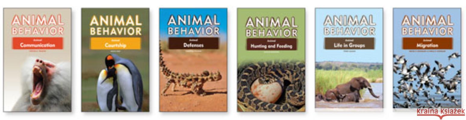 Animal Behavior Set Various 9781604136524 Chelsea House Publications
