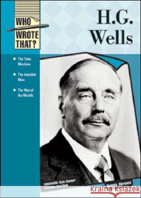 H.G. Wells Dennis Abrams 9781604137705 Chelsea House Publications