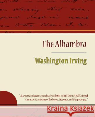 The Alhambra - Washington Irving Irving Washingto 9781604244281 Book Jungle